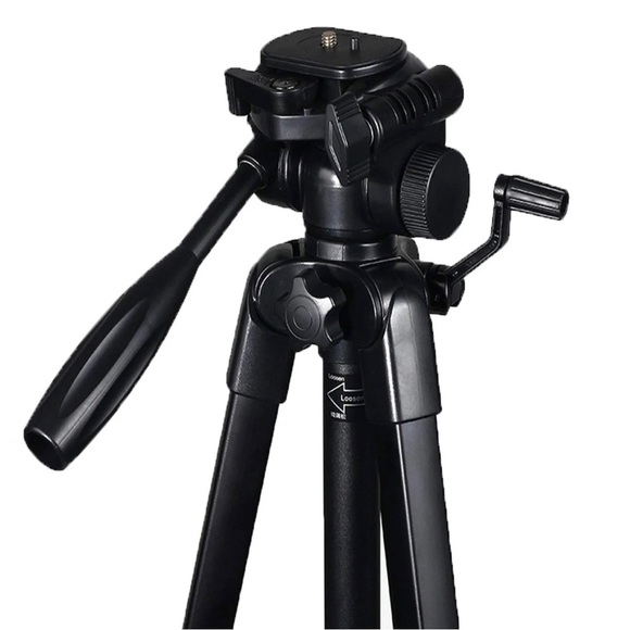 Universal Foldable and Portable Digital Camera Tripod 100BTF 65" 1635mm BY-868 - Picture 3 of 6